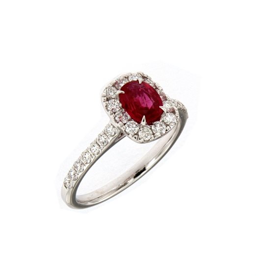 Ring Crivelli Woman RUBINO in Gold Rubino 0.64 Ct 320-R93443A RB 0.64 - 320-R93443A RB 0.64
